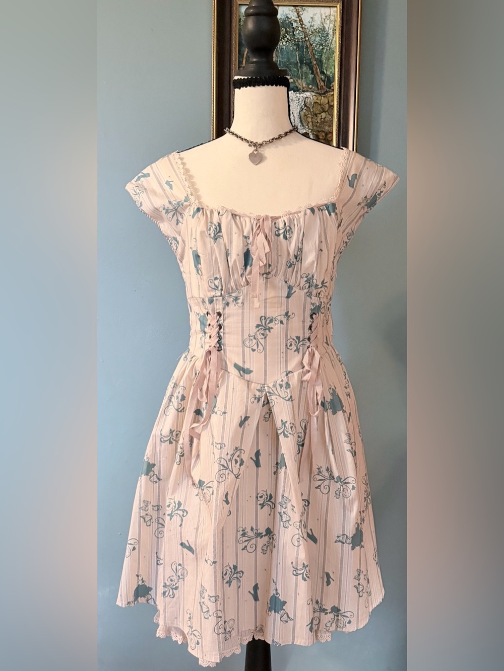 Disney Cinderella Hot Topic Peasant Sweetheart Dress Cosplay Costume M